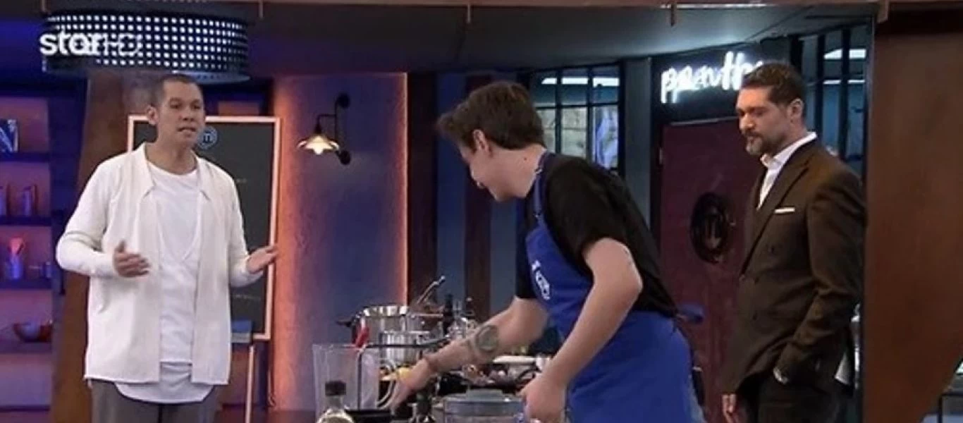 MasterChef: Ο Σωτήρης Κοντιζάς εκνευρίστηκε με τον παίκτη και του έκανε παρατήρησε σε έντονο ύφος